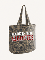 Load image into Gallery viewer, Made In The Eighties Leopard Print Tote
