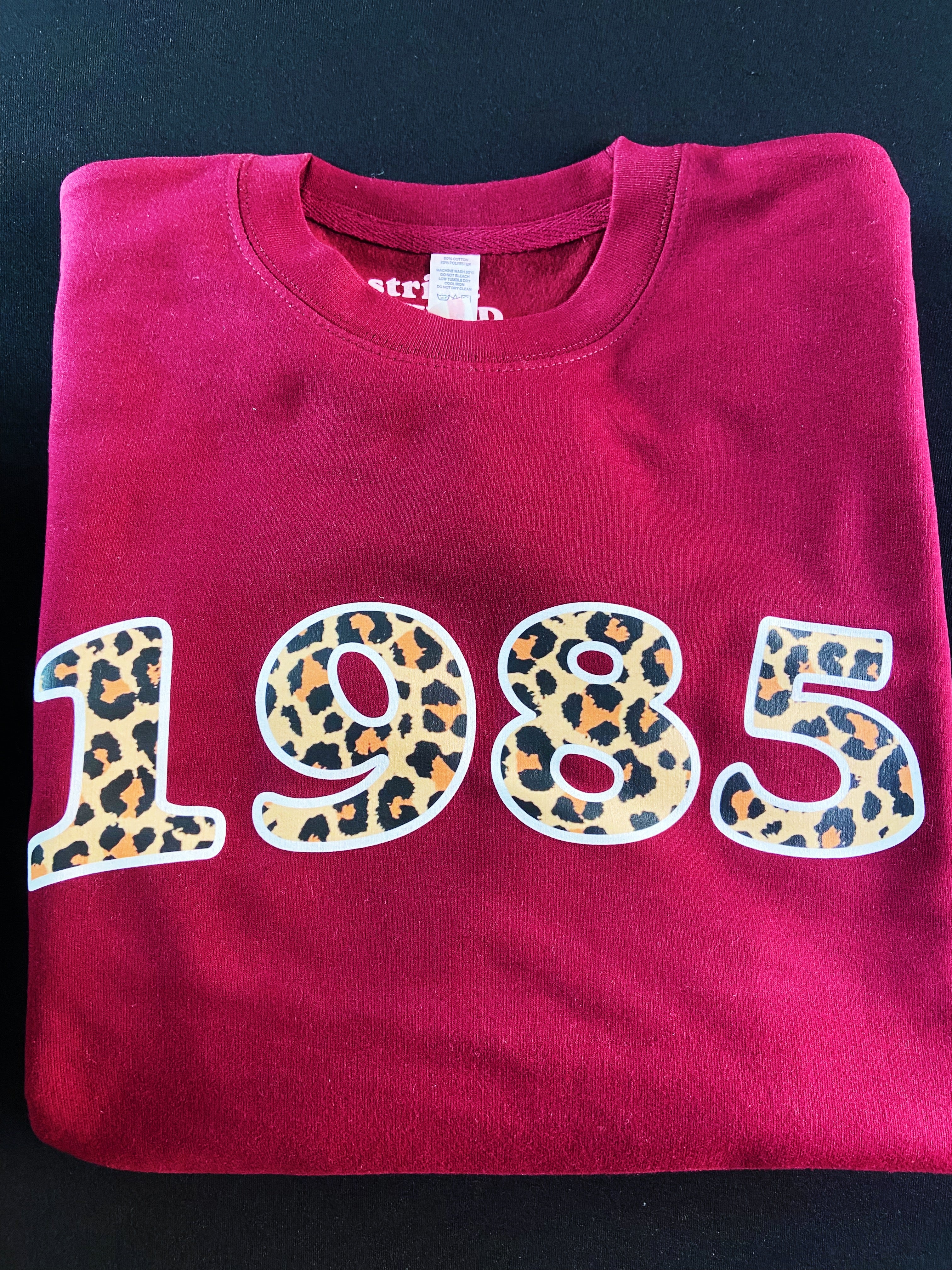 SAMPLE SWEATSHIRT SIZE S BURGUNDY