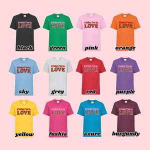 Kids FRIDAY I’M IN LOVE T Shirt