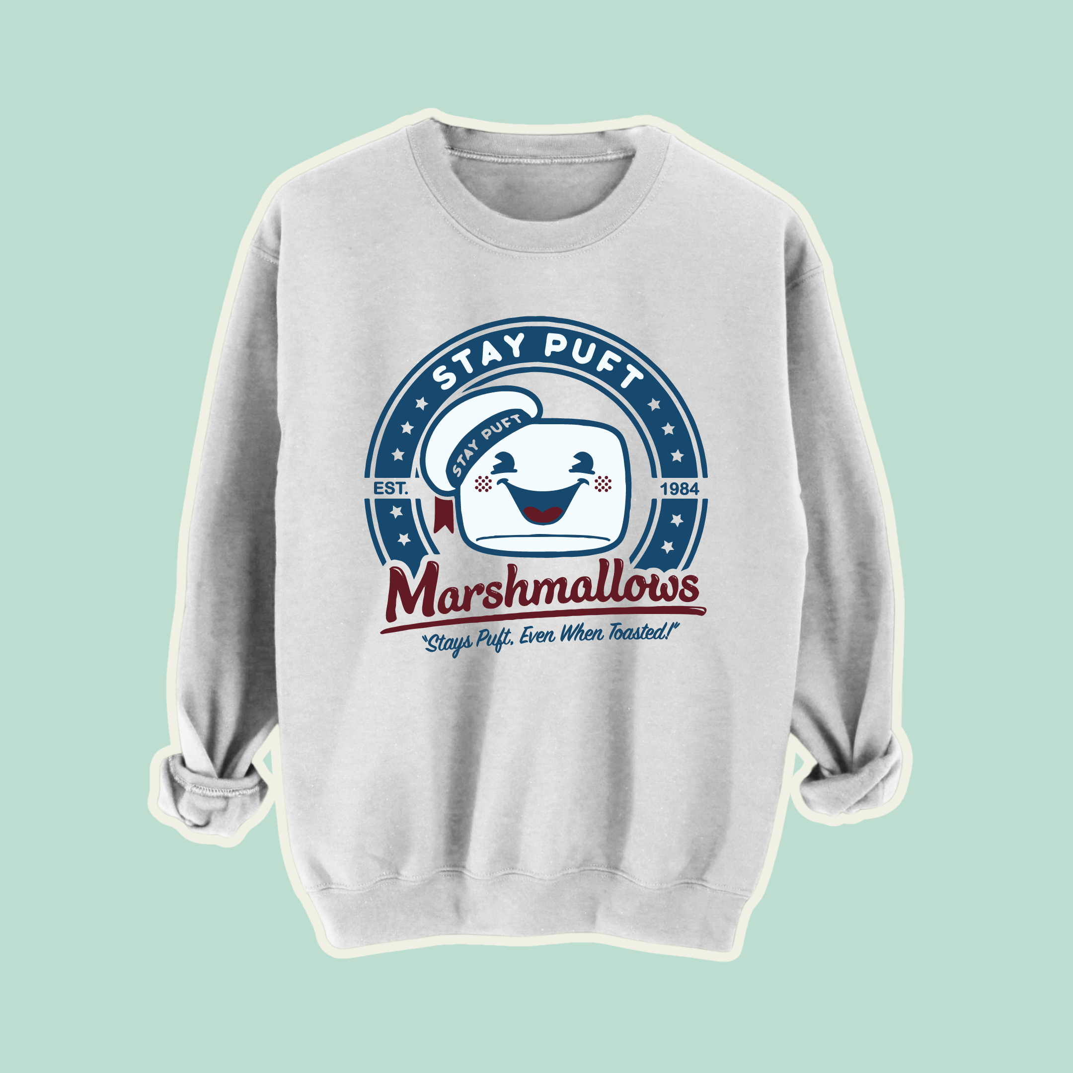 Adults STAY PUFT MARSHMALLOW MAN Sweatshirt