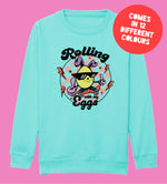 Load image into Gallery viewer, Kids ROLLING WITH MY EGGS Sweatshirt
