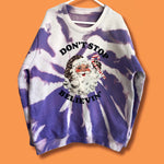 Load image into Gallery viewer, Adults LAVENDER Don’t Stop Believing Sweatshirt
