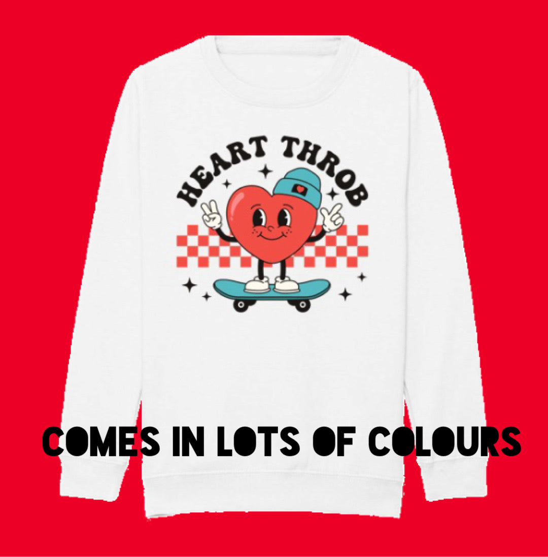 Adults HEART THROB Sweatshirt
