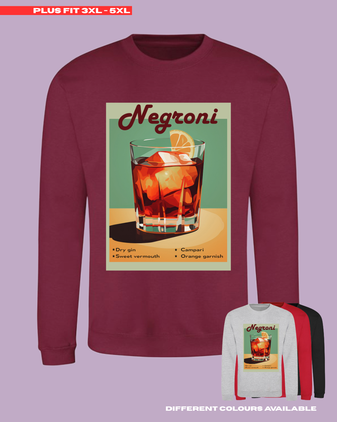 ADULTS Negroni Jumper - PLUS FIT