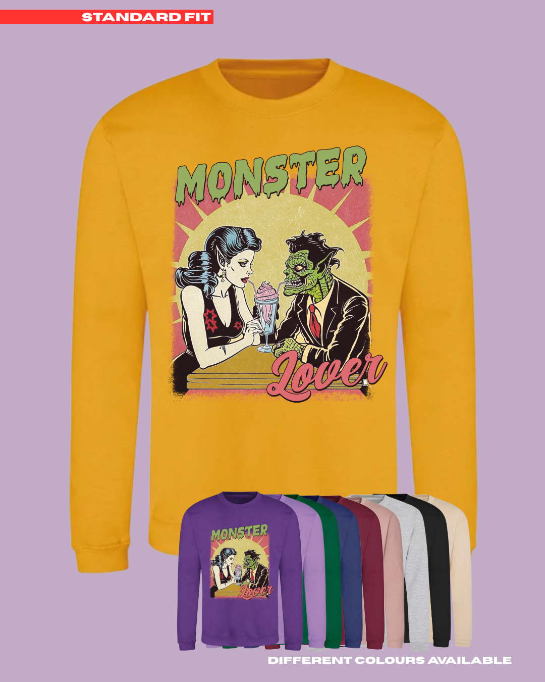 KIDS Monster Lover Jumper - STANDARD FIT