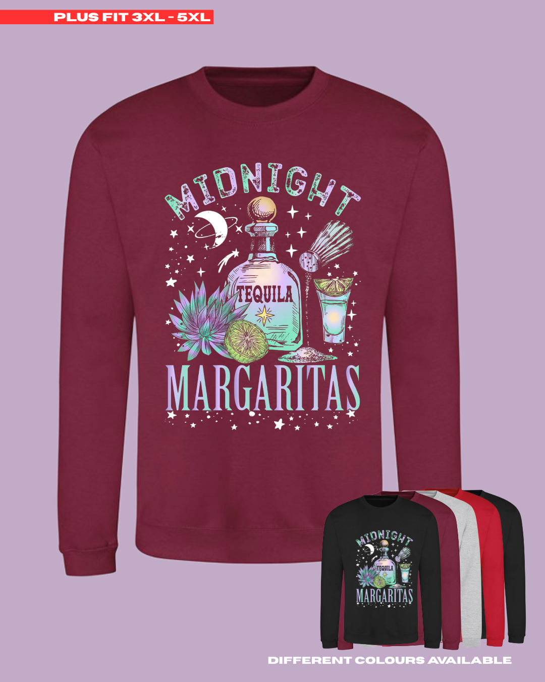 ADULTS Midnight Margaritas Jumper #2 - PLUS FIT