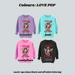 Load image into Gallery viewer, Adults COOLER THAN CUPID CHERUB Sweatshirt
