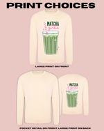 Load image into Gallery viewer, Matcha Girlie Sweatshirt - Adults STANDARD FIT

