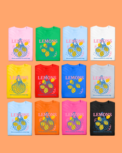 Kids LEMONS SUMMER FRUITS T Shirt