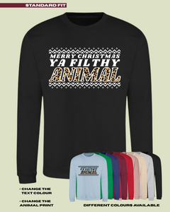 KIDS Filthy Animal Christmas Jumper - STANDARD FIT