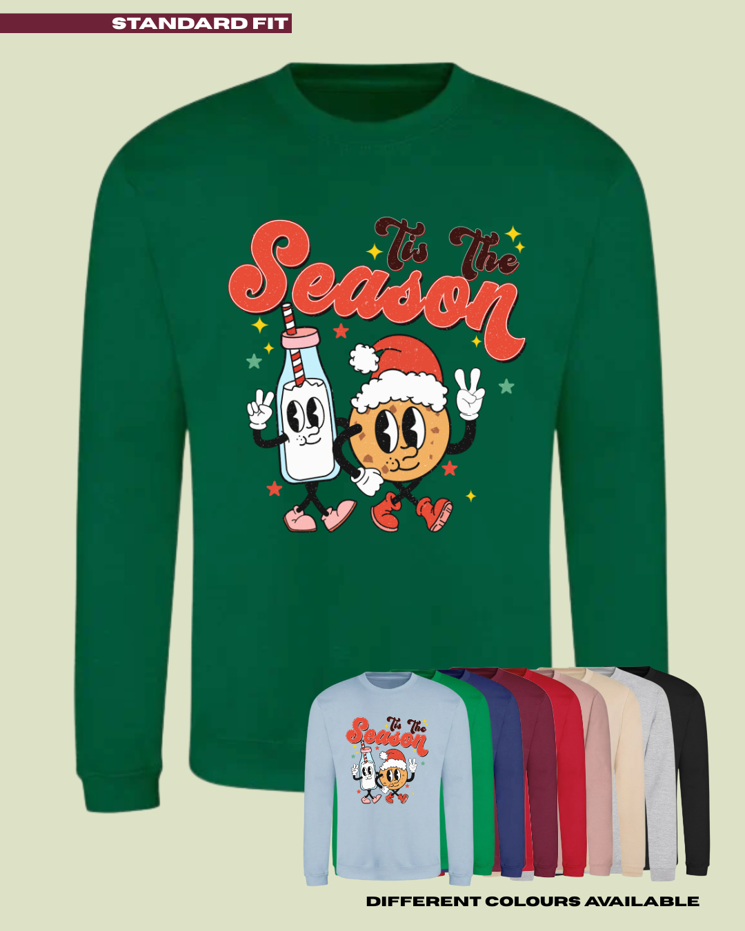 KIDS Tis The Season Christmas Jumper - STANDARD FIT