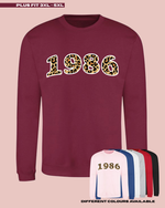 Load image into Gallery viewer, ADULTS Custom Birth Year Jumper - PLUS FIT
