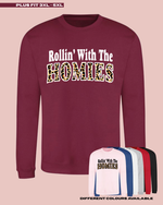 Load image into Gallery viewer, ADULTS Rollin' With The Homies Jumper - PLUS FIT
