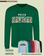 Load image into Gallery viewer, KIDS Feliz Navidad Christmas Jumper - STANDARD FIT
