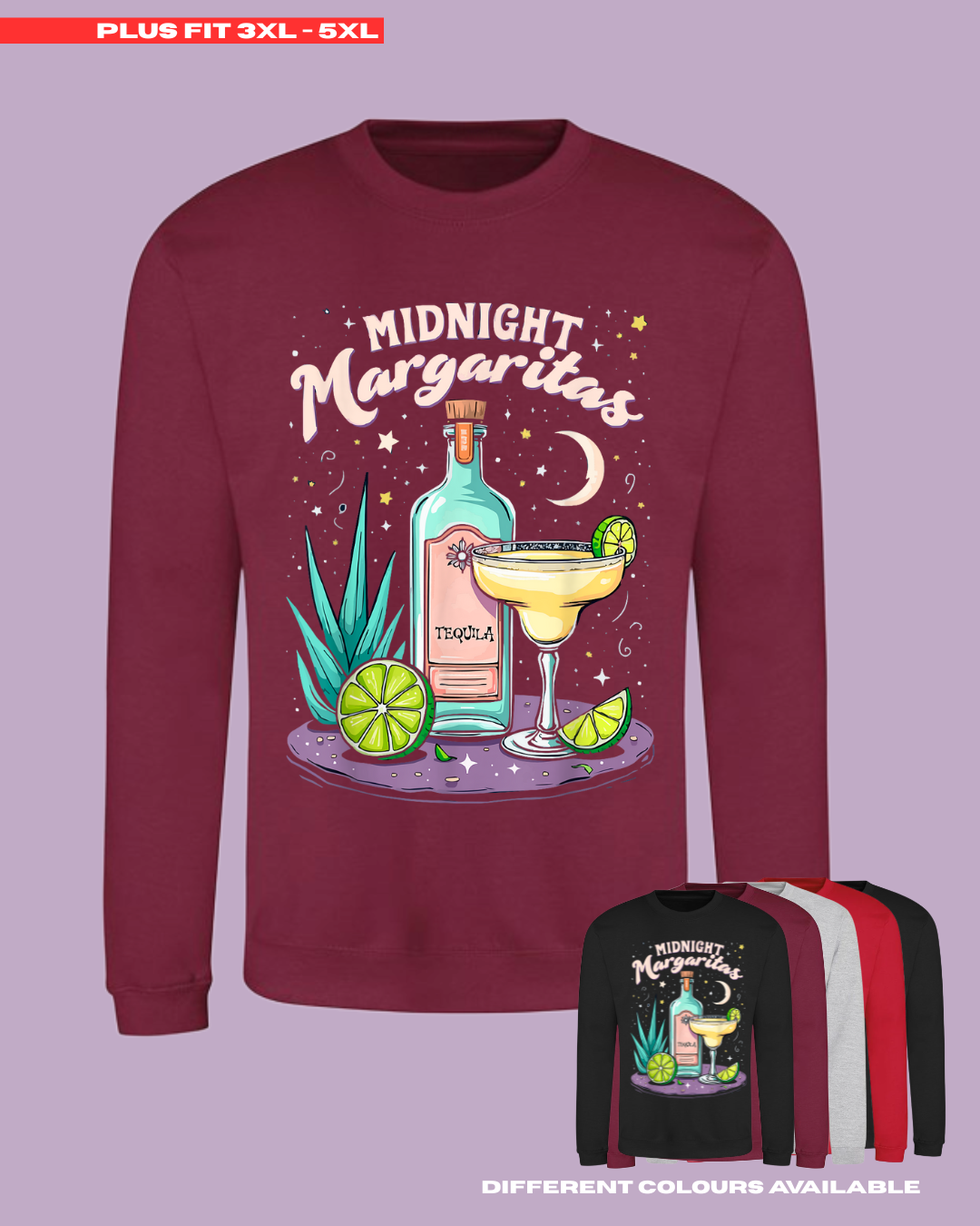 ADULTS Midnight Margaritas Jumper #4 - PLUS FIT