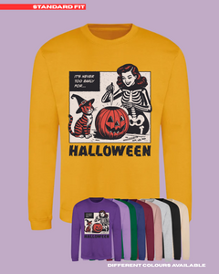 KIDS Never Too Early For Halloween Jumper - STANDARD FIT