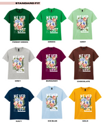 Load image into Gallery viewer, Adults NEVER GET LOST Floral Graphic TShirt
