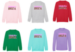 Load image into Gallery viewer, Kids I’D RATHER BE IN IBIZA Sweatshirt
