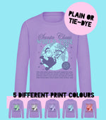 Load image into Gallery viewer, Adults LAVENDER Santa World Tour Sweatshirt
