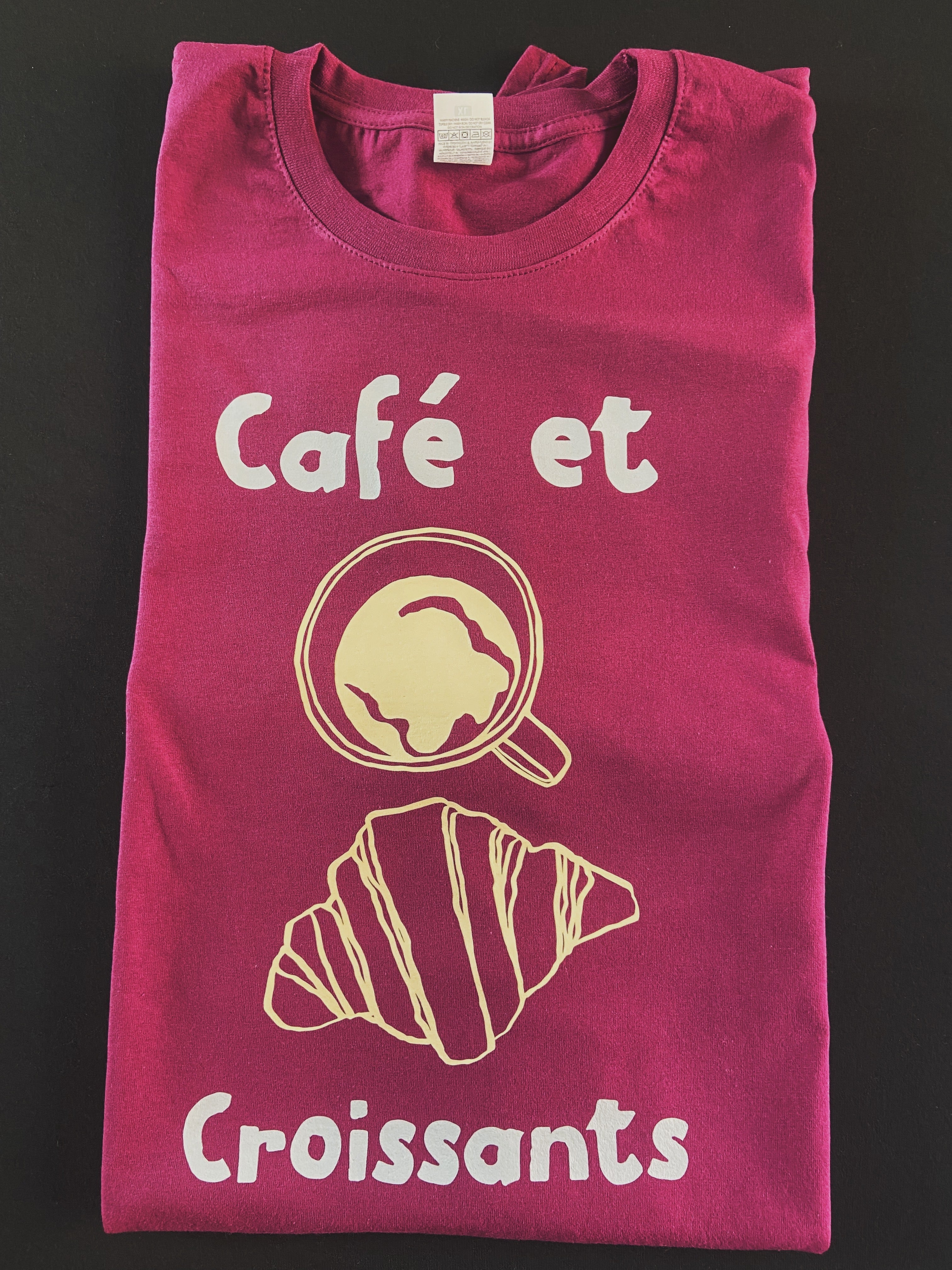 Burgundy T Shirt XL