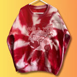 Load image into Gallery viewer, Adults BRIGHT RED Santa World Tour Sweatshirt
