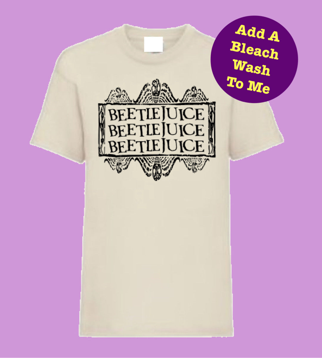 Kids BEETLEJUICE SLOGAN T Shirt