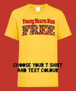 Load image into Gallery viewer, Adults YOUNG HEARTS RUN FREE T Shirt
