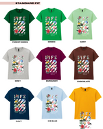 Load image into Gallery viewer, Adults LOVE U FOREVER Floral Graphic TShirt
