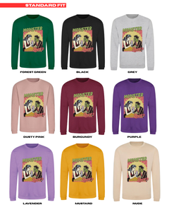 KIDS Monster Lover Jumper - STANDARD FIT