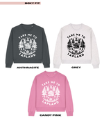 Load image into Gallery viewer, ADULTS Take Me To Lapland Woodland Christmas Jumper  - BOXY FIT
