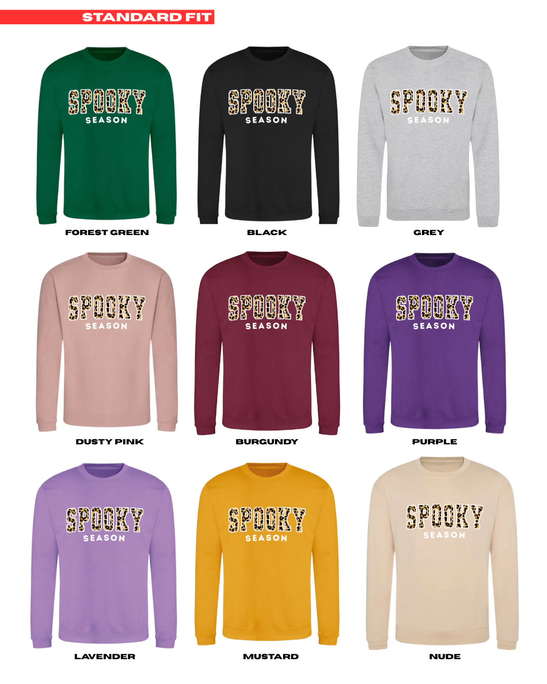 KIDS Spooky Season Jumper - STANDARD FIT