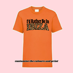 Load image into Gallery viewer, Adults I&#39;D RATHER BE IN IBIZA TShirt
