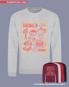 ADULTS Brunch Club Jumper - PLUS FIT