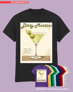 Load image into Gallery viewer, ADULTS Dirty Martini TShirt  - STANDARD FIT
