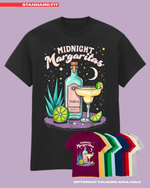 Load image into Gallery viewer, ADULTS Midnight Margaritas TShirt  #4 - STANDARD FIT
