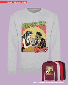 ADULTS Monster Lover Jumper - PLUS FIT