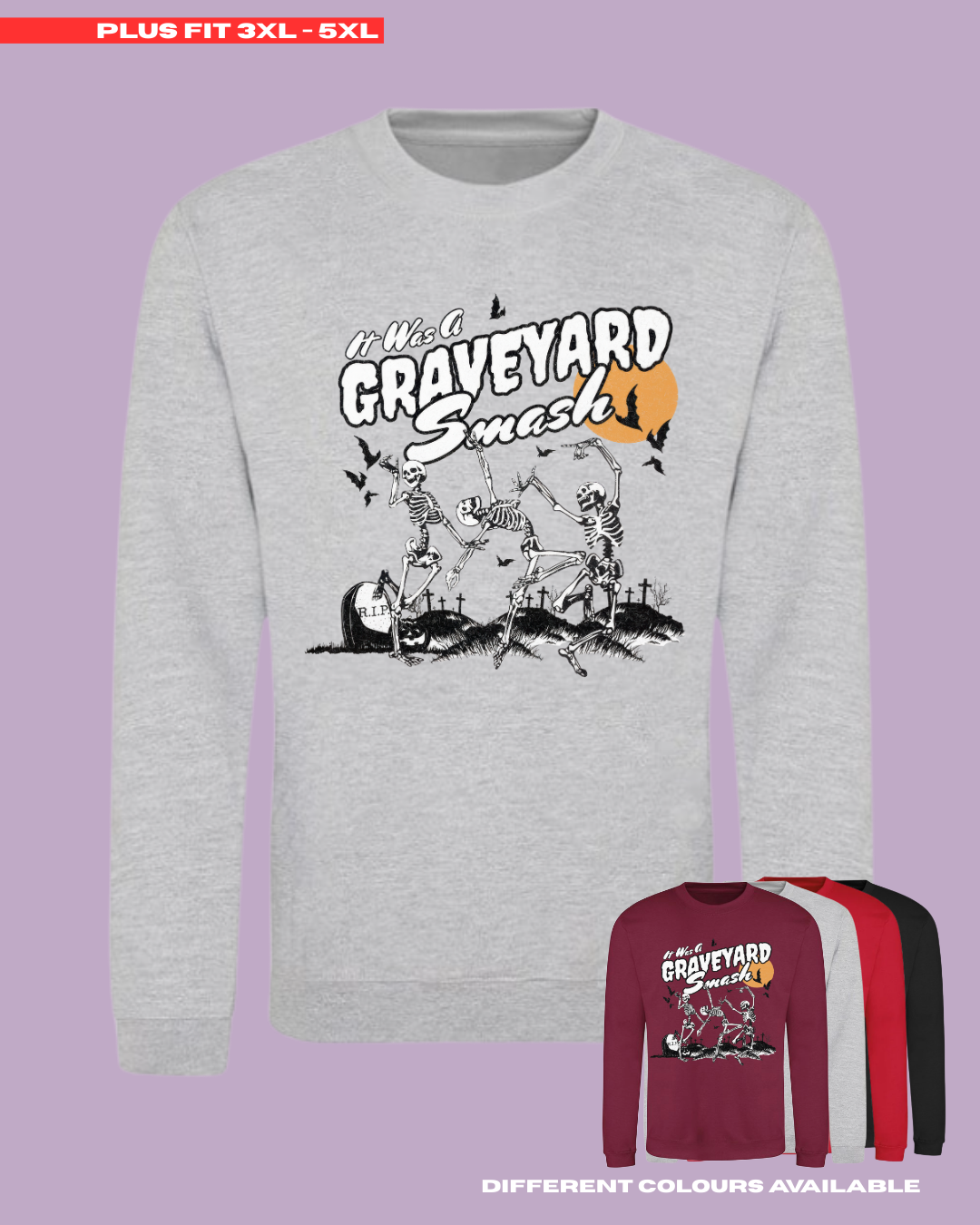 ADULTS Graveyard Smash Jumper - PLUS FIT
