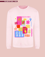 Load image into Gallery viewer, Beach Vibes Sweatshirt – Adult Plus Fit

