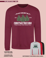 Load image into Gallery viewer, ADULTS Christmas Tree Farm Jumper  - PLUS FIT

