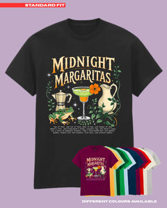 ADULTS Midnight Margaritas TShirt  #1 - STANDARD FIT