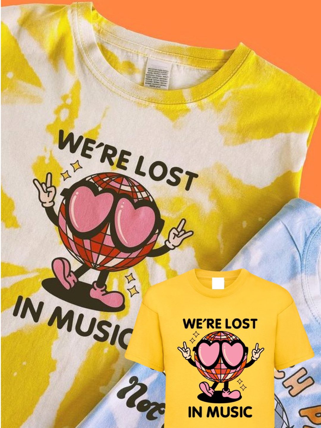 Adults LOST IN MUSIC TShirt