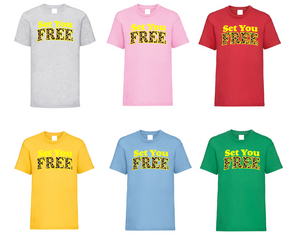 Kids SET YOU FREE T Shirt