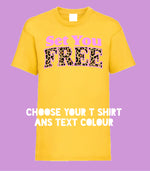 Load image into Gallery viewer, Kids SET YOU FREE T Shirt

