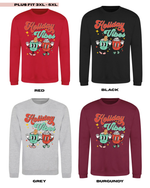 Load image into Gallery viewer, ADULTS Holiday Vibes Christmas Jumper - PLUS FIT
