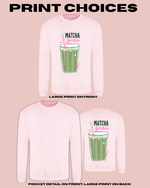 Load image into Gallery viewer, Matcha Girlie Sweatshirt – Adult Plus Fit
