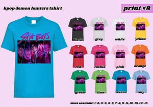 PRINT # 8 KPOP Demon Hunters TShirt