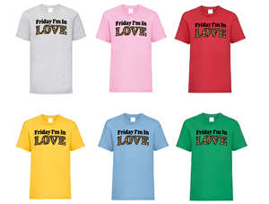 Kids FRIDAY I’M IN LOVE T Shirt