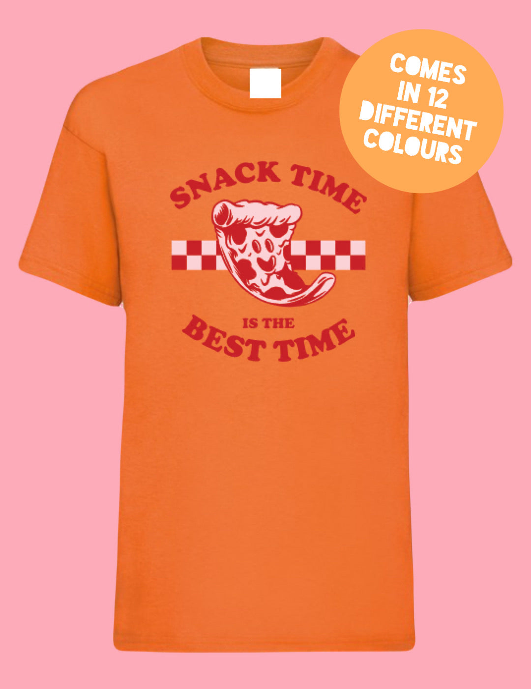 Adults SNACK TIME IS THE BEST TIME T Shirt