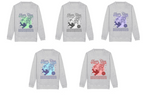 Load image into Gallery viewer, Adults GREY Santa World Tour Sweatshirt
