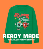 Load image into Gallery viewer, Kids HOLIDAY VIBES Sweatshirt VARIOUS COLOURS
